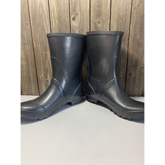 Pajar "Axara" Rubber Buckle Detailed Mid-Calf Rain Boots Size 42 EU / 11 US - Picture 6 of 9